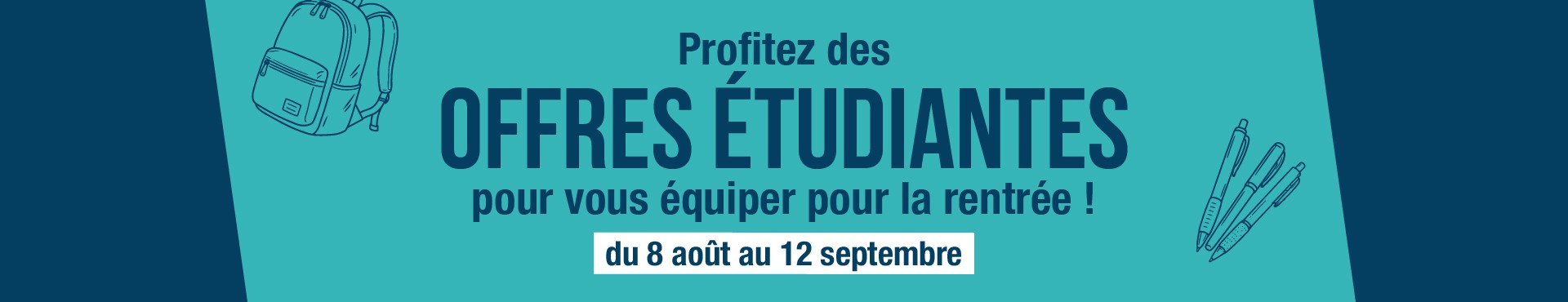 Voir les offres étudiantes